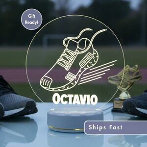 Running Night Light – Custom LED Lamp for Runners